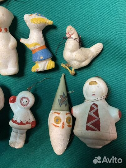 Елочные игрушки СССР. Пенопласт