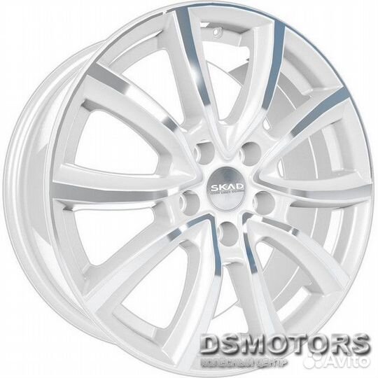 Диски Онтарио 7/17 5x114.3 ET50 d67.1 алмаз белый