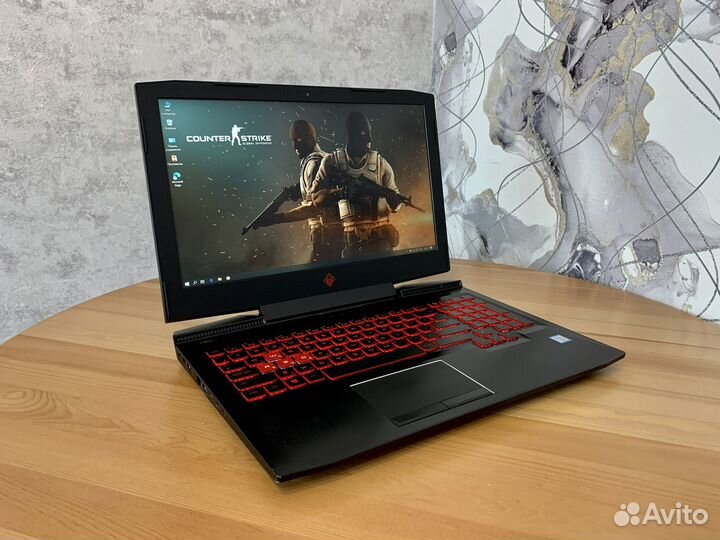 Игровой HP Omen i7 7700HQ/GTX 1050