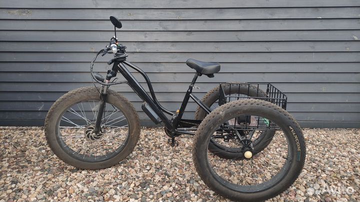 Электровелосипед трехколесный