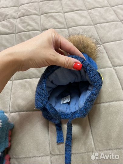 Шапка для мальчика 44-46