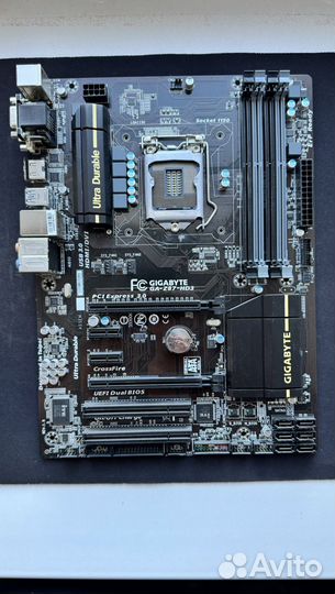 Материнская плата lga 1150 gigabyte z87-hd3