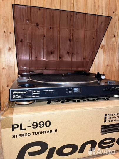 Проигрыватель винила pioneer PL-990