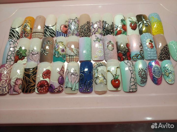 Наращивание и гель лак