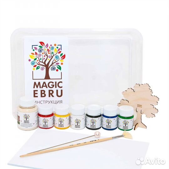Набор красок эбру 