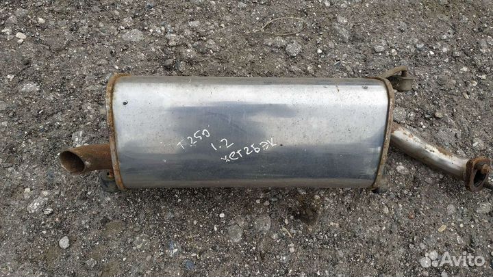 Глушитель Шевроле Авео Т200 хетчбэк