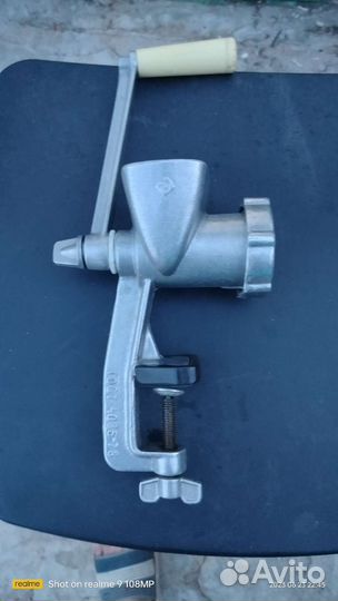 Мясорубка ручная СССР новая