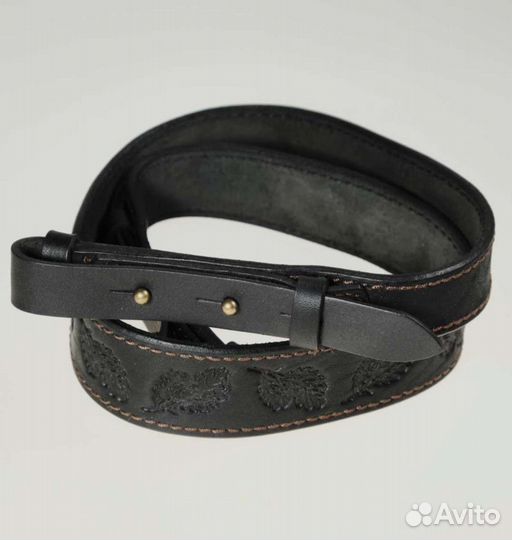 Погон для ружья кожаный новый