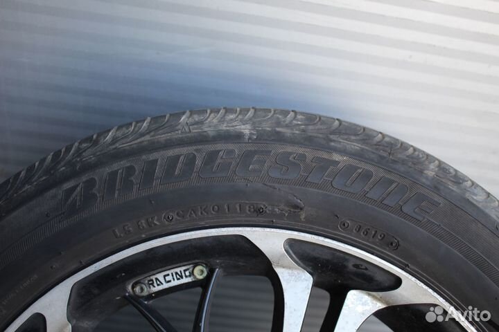 Диски Racing с резиной Bridgestone 205/55/16