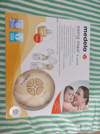 Молокоотсос medela swing flex электрический