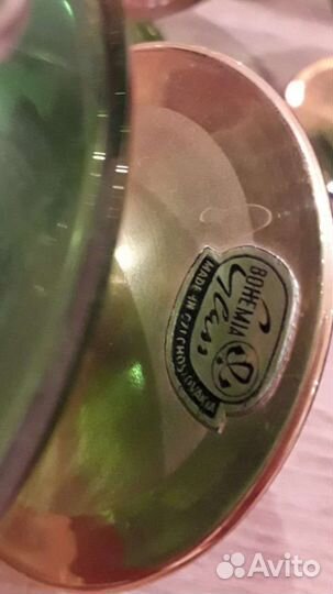 Бокалы богемия чехия