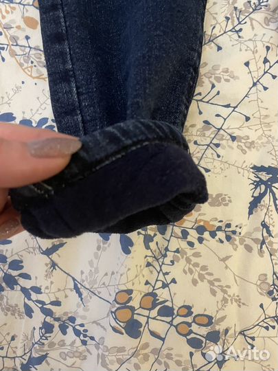 Джинсы на флисе Futurino 140 размер