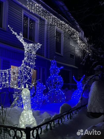 Фигуры животных светодиодные