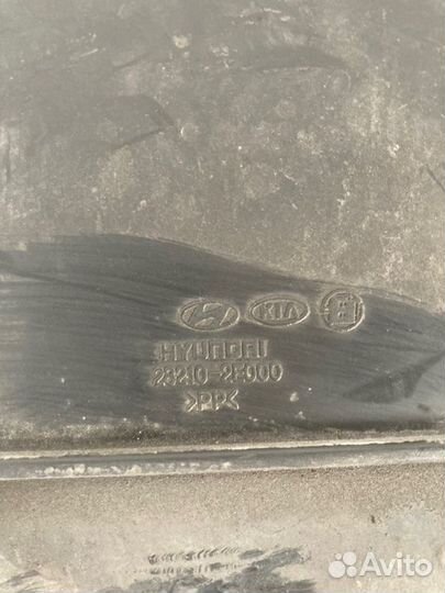 Воздухозаборник Kia Sportage JE 2.0 (G4GC) 2009