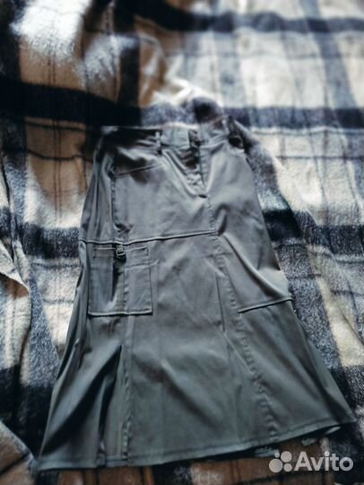 Юбка карго хакки 44