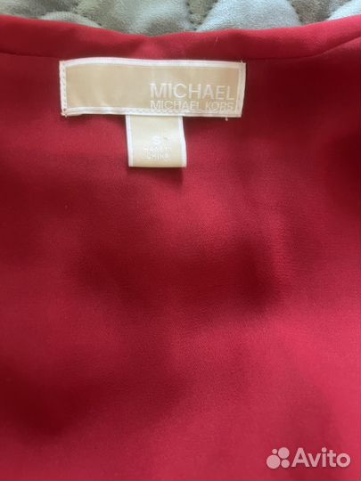 Платье красное Michael Kors