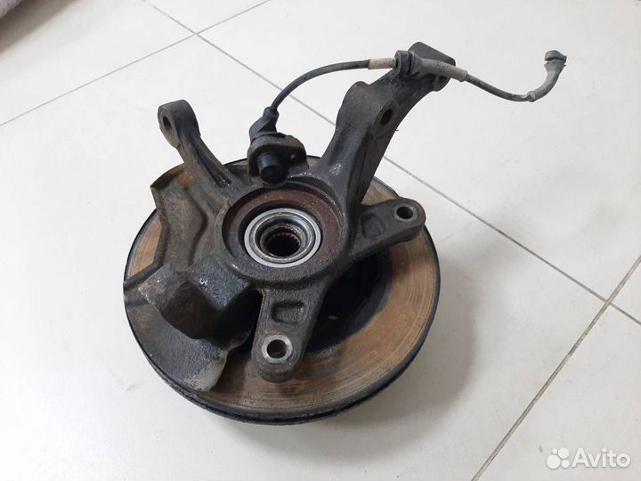 Кулак поворотный передний левый Chevrolet Aveo T20