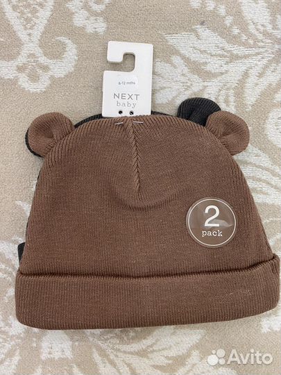 Шапка next новая 6-12