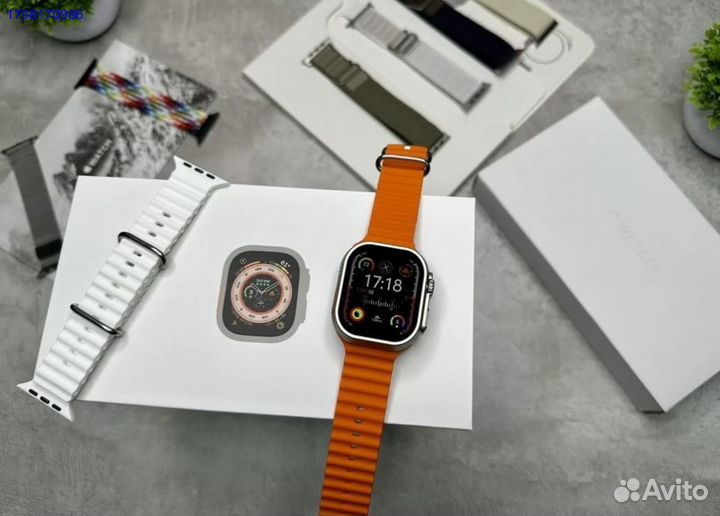 Apple Watch Ultra 2 рабочая галерея и мессенджеры