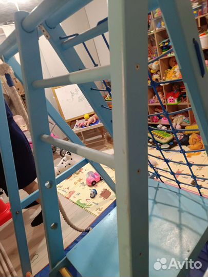 Детская шведская стенка деревянная