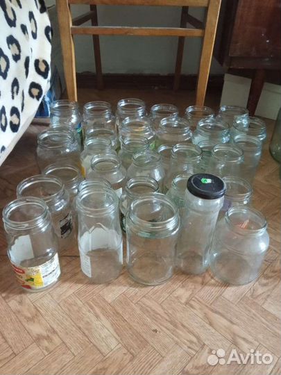 Банки стеклянные разные