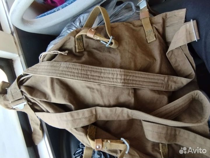 Рюкзак вещмешок сидор брезентовый