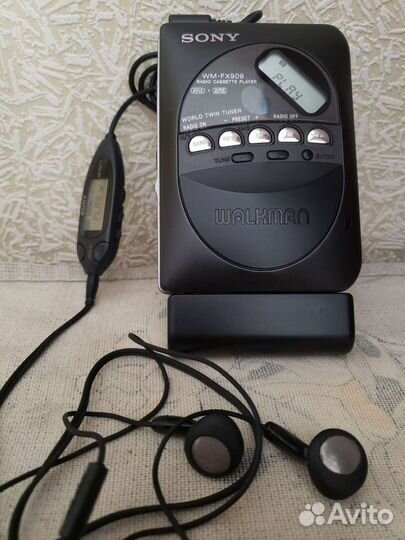 Кассетный плеер sony wm fx-909