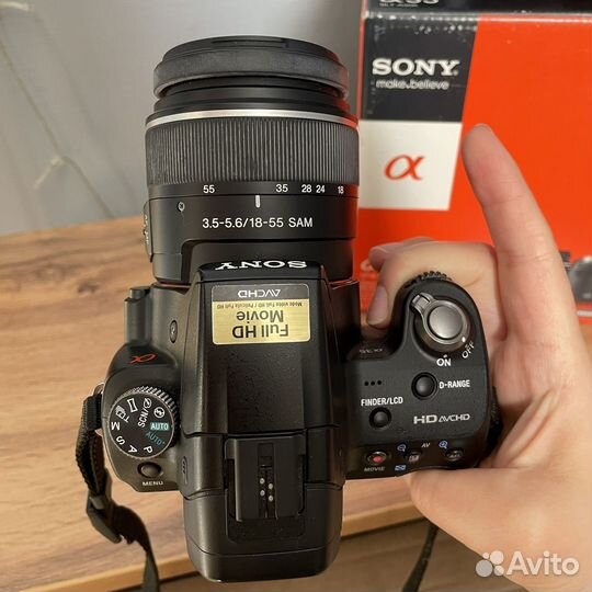 Цифровой фотоаппарат sony a35