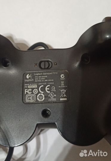 Геймпад logitech f310