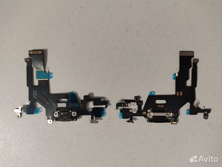 Шлейф iPhone 11, с разъемом зарядки