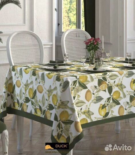Скатерть хлопок с салфетками