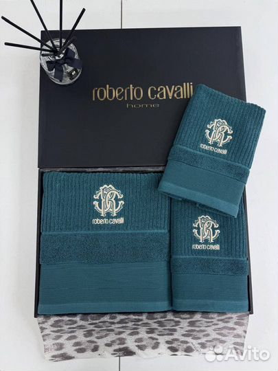 Набор полотенцец Roberto Cavalli Цветное