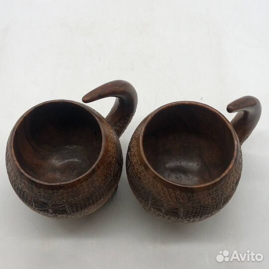 Деревянные пивные кружки, винтаж