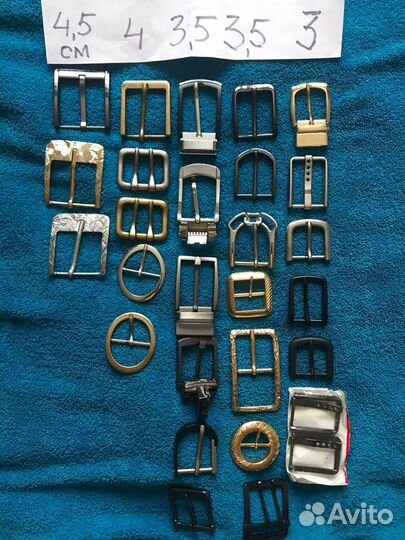 Пряжки для ремней 3-3,5-4-4,5 см Новые Много