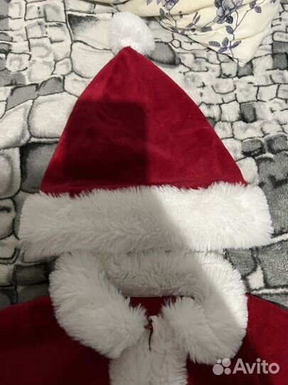 Костюм деда мороза детский