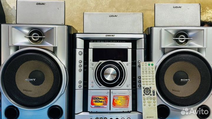 Музыкальный центр sony mhc-gnz8d