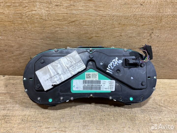 Панель приборов Peugeot 307 дизель 112276