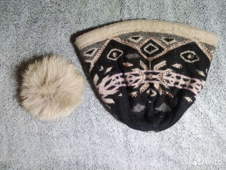 Шапка кашемировая