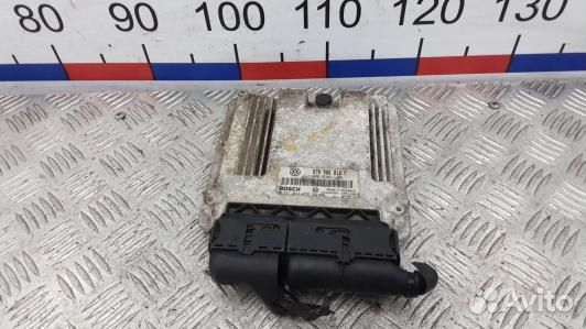 Блок управления двс volkswagen touareg 7L (COL10PC