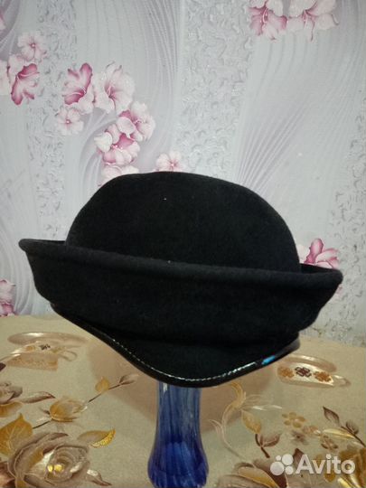 Шляпа фетровая женская