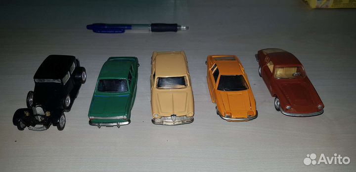 Машинки 6шт. Ремейки СССР