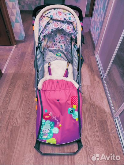 Санки коляска ника 7 2