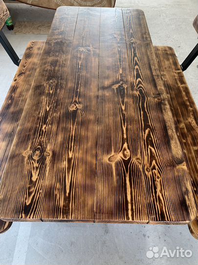 Стол, скамейка, садовая мебель