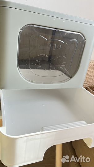 Кошачий лоток закрытый