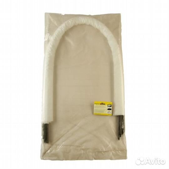 Парник прошитый, длина 6,5 м, 7 дуг из пластика, д