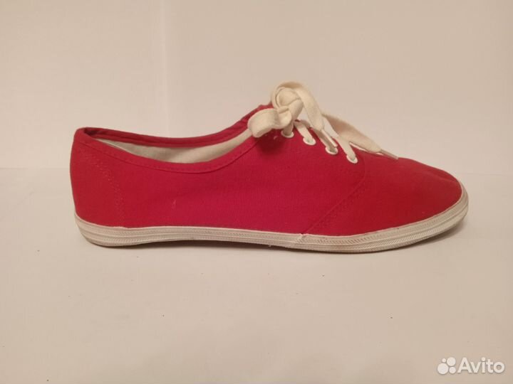 Кеды красные La Redut