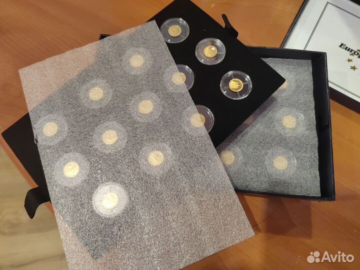 Золотые монеты Либерии 2008/ 26 в наборе