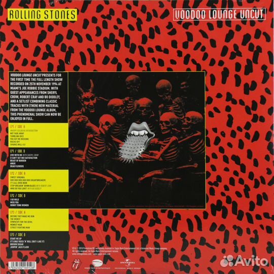 Rolling stones - voodoo lounge uncut (3 LP)