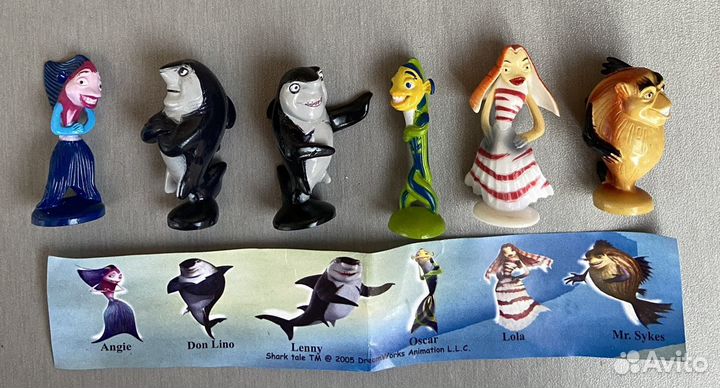 Серии фигурок разных производителей (Россия)