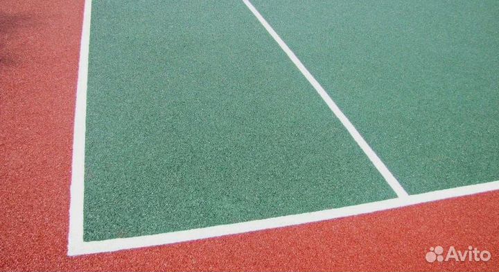 Укладка монтаж резинового покрытия под ключ p-4161